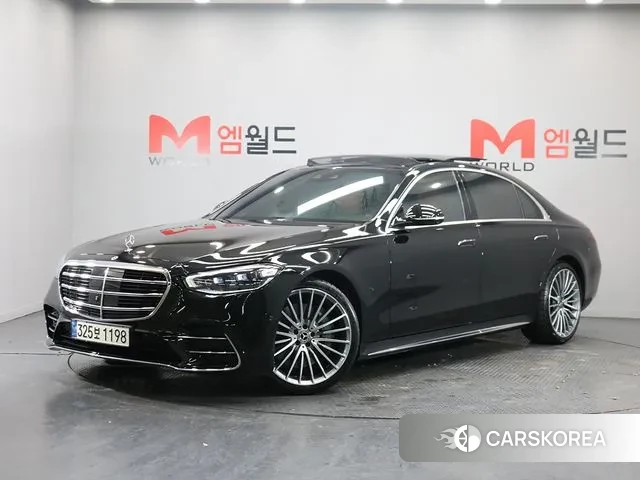 Mercedes-Benz S-Class W223 2023 Черный из Кореи