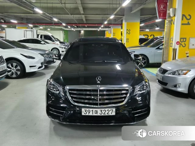Mercedes-Benz S-Class W222 2019 Черный из Кореи