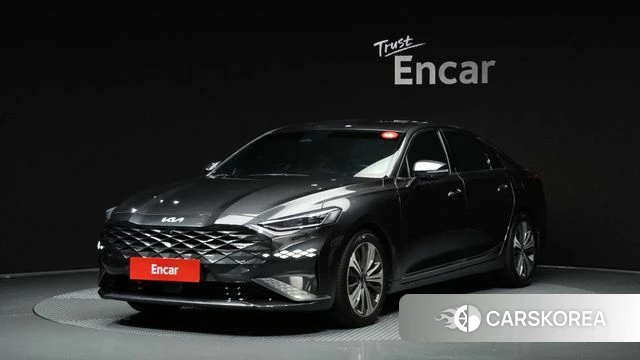 Kia K8 Hybrid 2021 Серый из Кореи