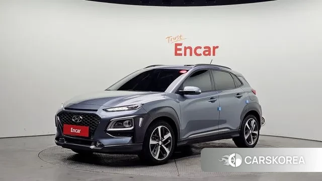 Hyundai Kona 2018 Светло-серебряный цвет из Кореи