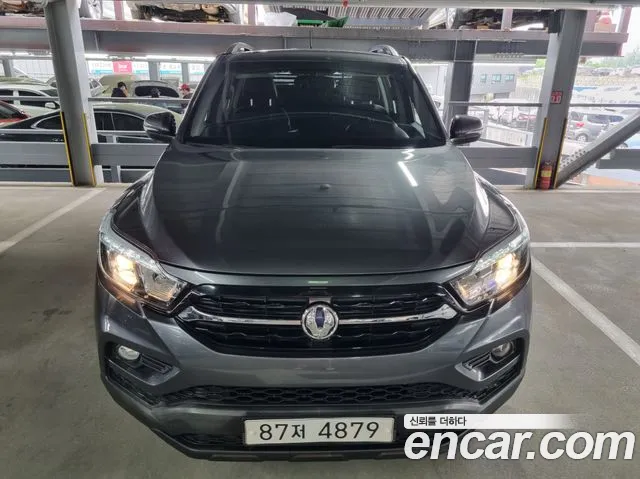 Ssangyong Rexton Sports 2018 Серый из Кореи