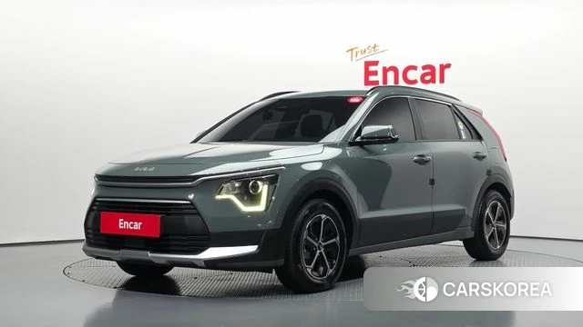 Kia Di Ol Nu Niro 2022 Зеленый из Кореи
