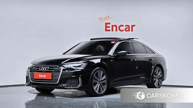 Audi A6 (C8) 2022 Черный из Кореи