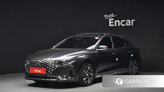 Hyundai The New Grandeur IG Hybrid 2021 Серый из Кореи