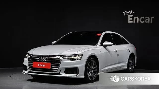 Audi A6 (C8) 2023 Белый из Кореи