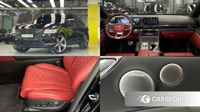 Genesis GV80 Coupe 2024 Черный из Кореи