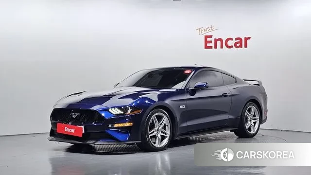 Ford Mustang 2020 Синий из Кореи
