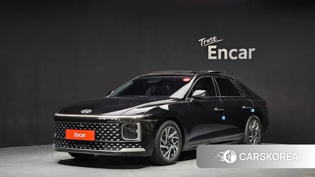 Hyundai Grandeur (GN7) 2023 Черный из Кореи