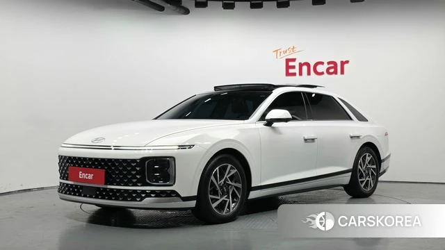 Hyundai Grandeur (GN7) 2023 Белый из Кореи