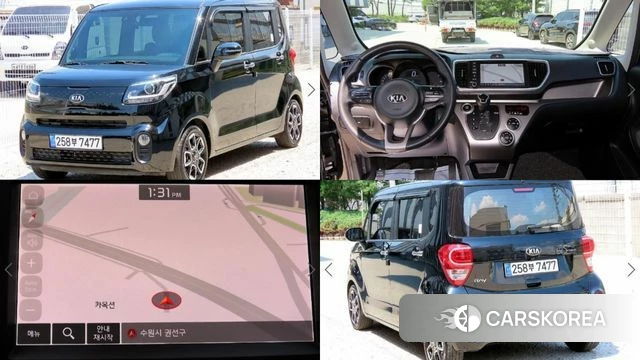 Kia The New Ray 2020 Черный из Кореи