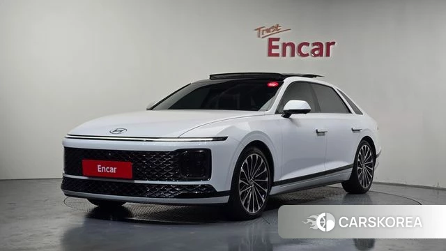 Hyundai Grandeur (GN7) 2022 Белый из Кореи