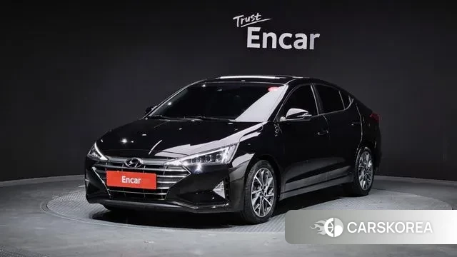 Hyundai The New Avante AD 2019 Черный из Кореи