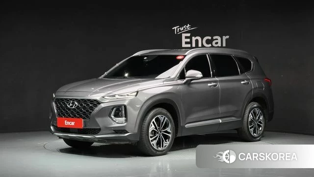 Hyundai Santa Fe TM 2018 Серый из Кореи