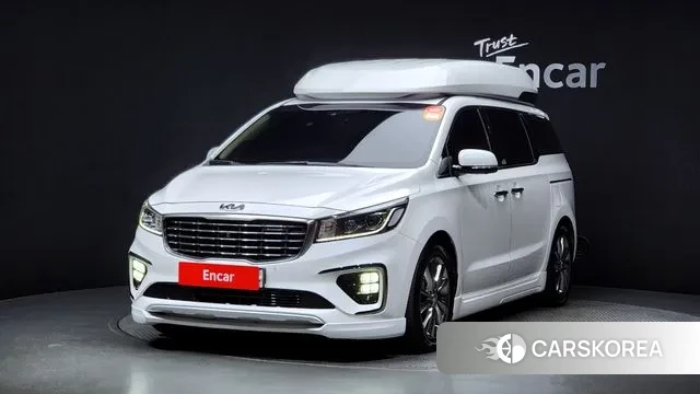 Kia The New Carnival 2019 Белый из Кореи