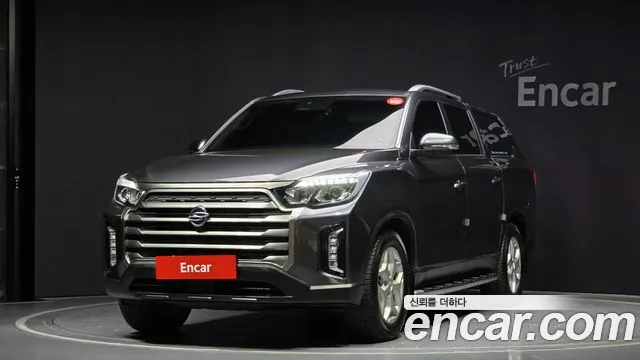 Ssangyong The New Rexton Sport 2022 Серый из Кореи