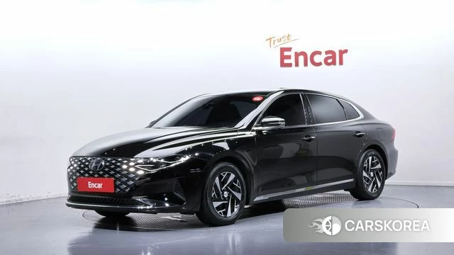 Hyundai The New Grandeur IG Hybrid 2022 Черный из Кореи