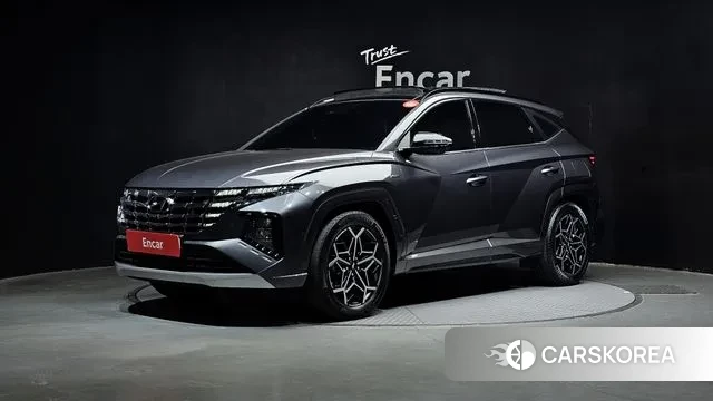 Hyundai Tucson Hybrid (NX4) 2022 Серый из Кореи