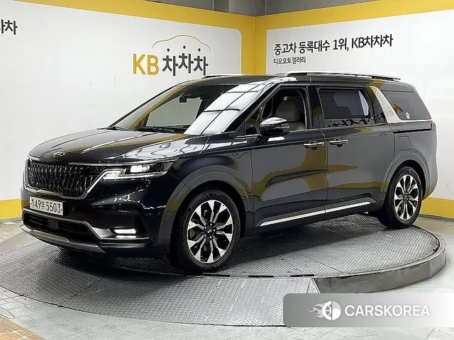 Kia Carnival 4th generation 2021 Серый из Кореи