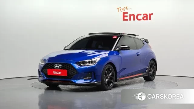 Hyundai Veloster (JS) 2018 Синий из Кореи