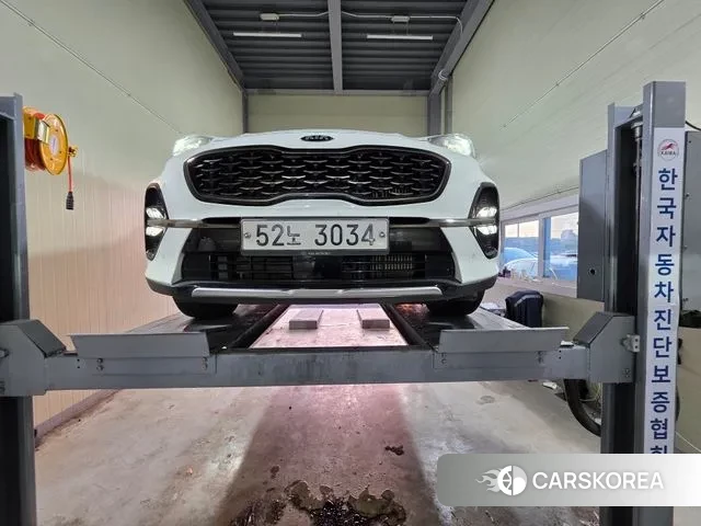 Kia Sportage The Bold 2018 Белый из Кореи