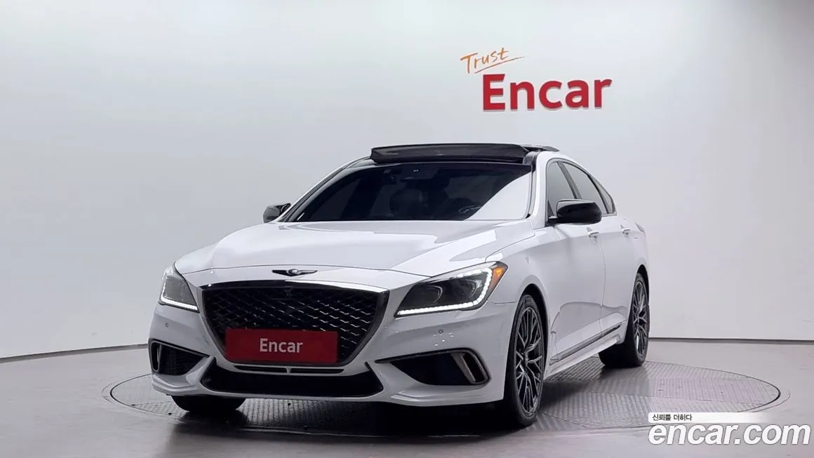 Genesis G80 2018 Черный из Кореи