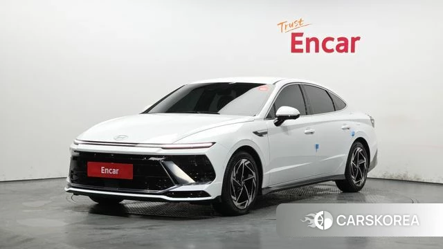 Hyundai Sonata D Edge Hybrid (DN8) 2025 Белый из Кореи