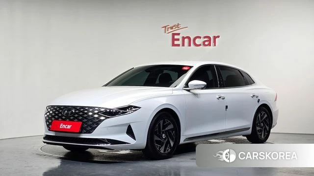 Hyundai The New Grandeur IG Hybrid 2021 Белый из Кореи
