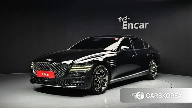 Genesis G80 (RG3) 2020 Черный из Кореи