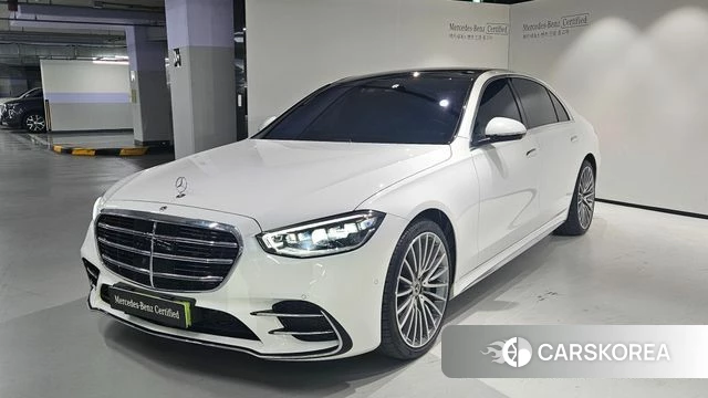 Mercedes-Benz S-Class W223 2025 Белый из Кореи