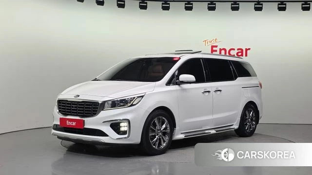 Kia The New Carnival 2018 Белый из Кореи