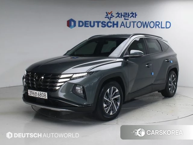 Hyundai Tucson Hybrid (NX4) 2021 Серый из Кореи