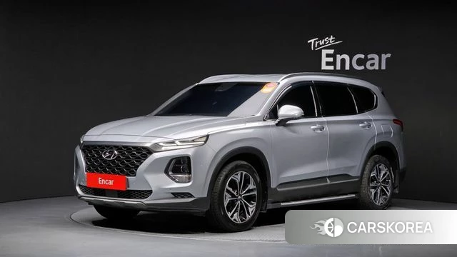 Hyundai Santa Fe TM 2018 Серый из Кореи