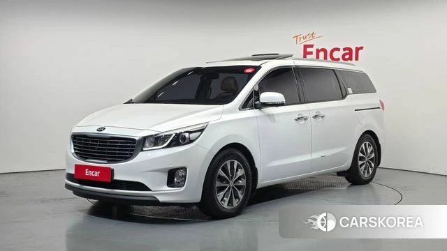 Kia All New Carnival 2018 Белый из Кореи
