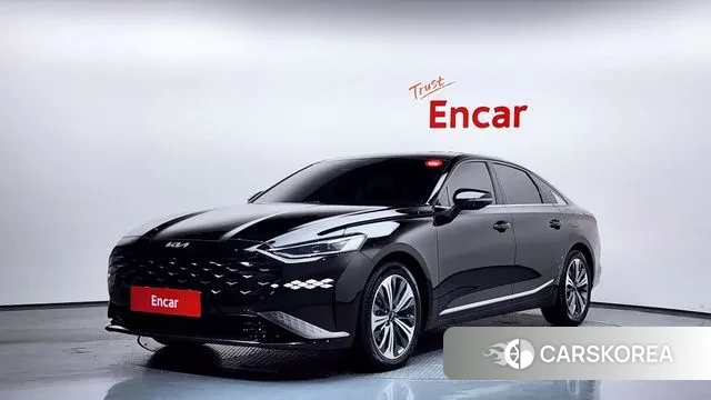 Kia K8 Hybrid 2022 Черный из Кореи