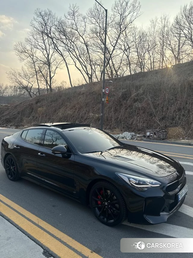 Kia Stinger Meister 2021 Черный из Кореи