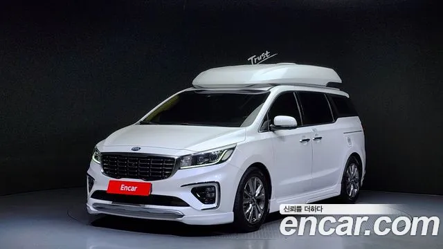 Kia The New Carnival 2018 Белый из Кореи