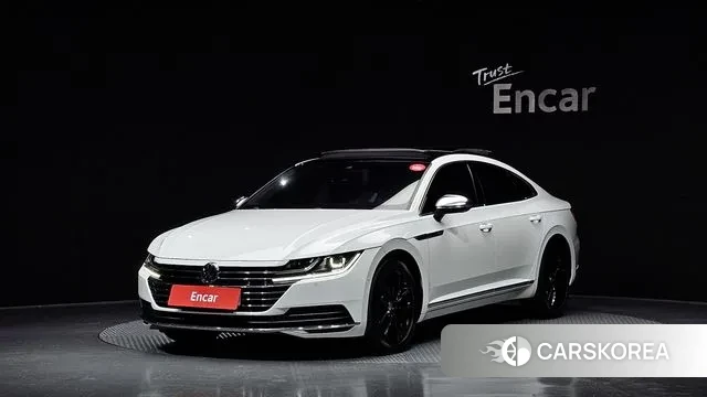 Volkswagen Arteon 2019 Белый из Кореи