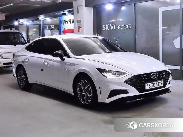 Hyundai Sonata (DN8) 2022 Белый из Кореи