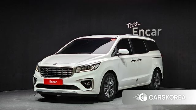 Kia The New Carnival 2019 Белый из Кореи