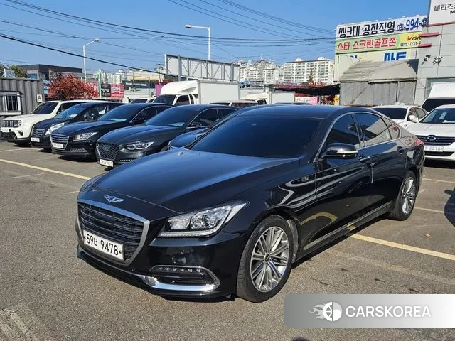 Genesis G80 2018 Черный из Кореи