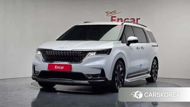 Kia Carnival 4th generation 2023 Белый из Кореи