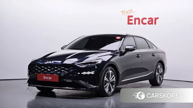 Kia K8 Hybrid 2021 Синий из Кореи