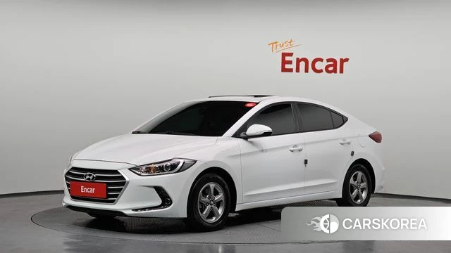 Hyundai Avante AD 2018 Белый из Кореи
