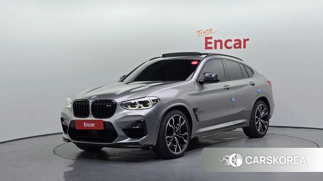 BMW X4M (G02) 2021 Серебристо-серый из Кореи
