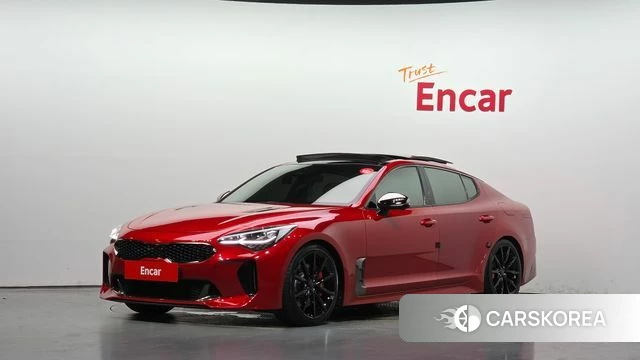 Kia Stinger Meister 2022 Красный из Кореи
