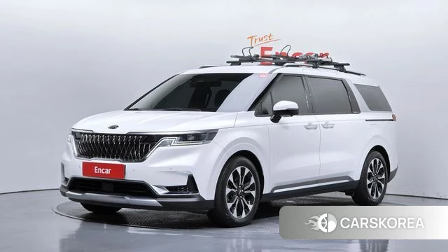 Kia Carnival 4th generation 2021 Белый из Кореи