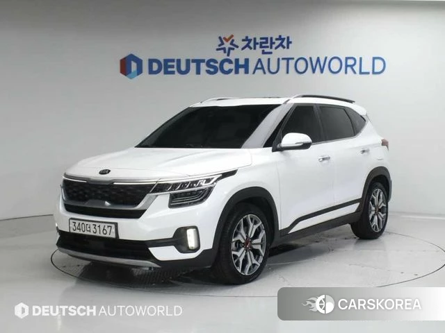 Kia Seltos 2020 Белый из Кореи