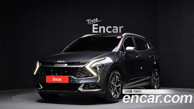 Kia Sportage 5th Generation Hybrid 2023 Серый из Кореи