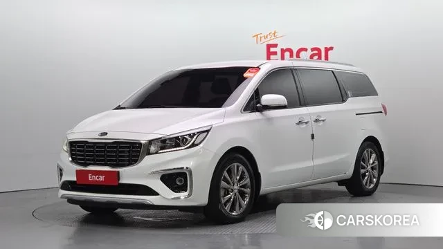 Kia The New Carnival 2019 Белый из Кореи