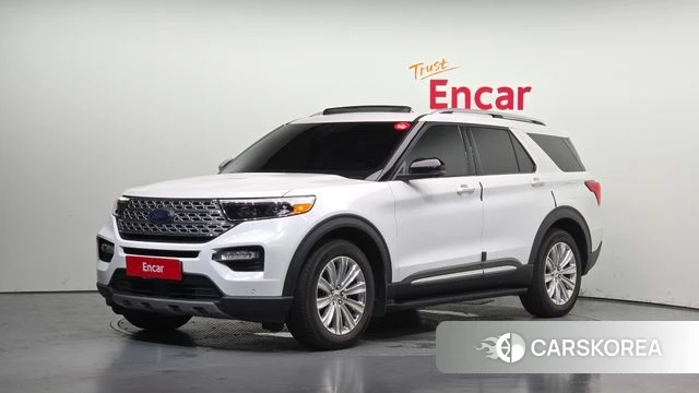 Ford Explorer 6th Generation 2021 Белый из Кореи